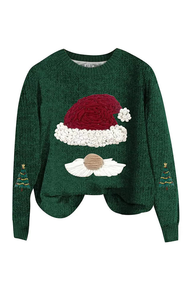 Sweater de Natal de Corte Larguinho