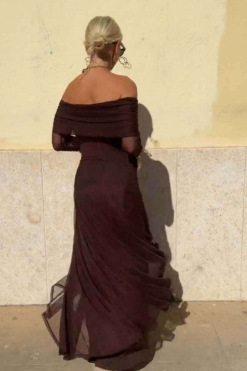 Dried Rose Maxi Dress