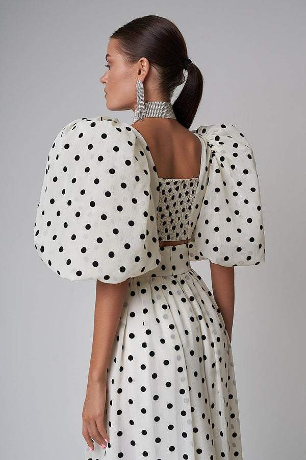 Ellie Polka Dot Rok Set