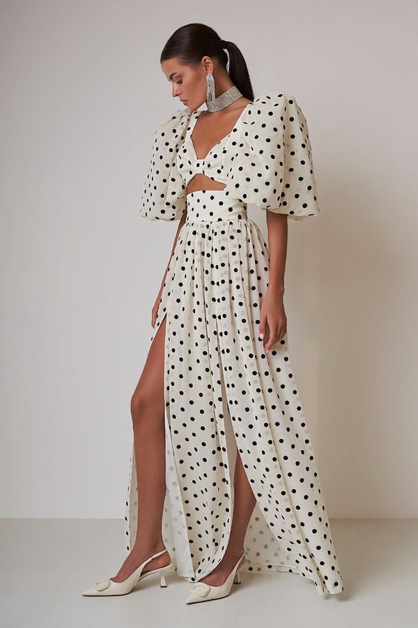 Ellie Polka Dot Rok Set