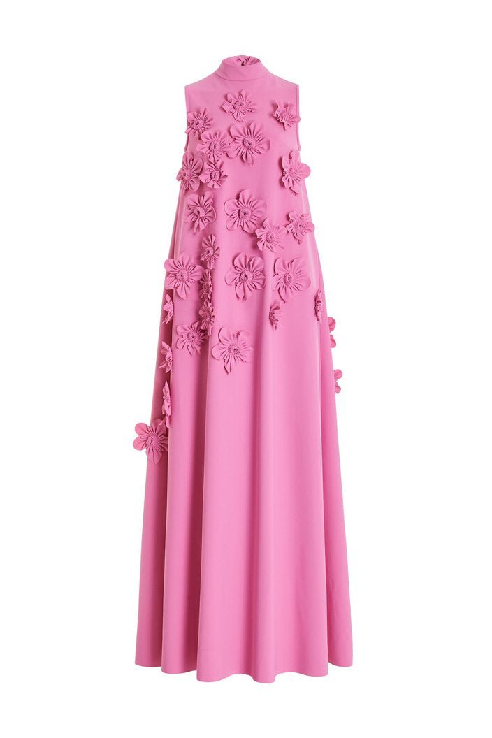 Ethel Flower Embellished Maxi-kjole uden ærmer