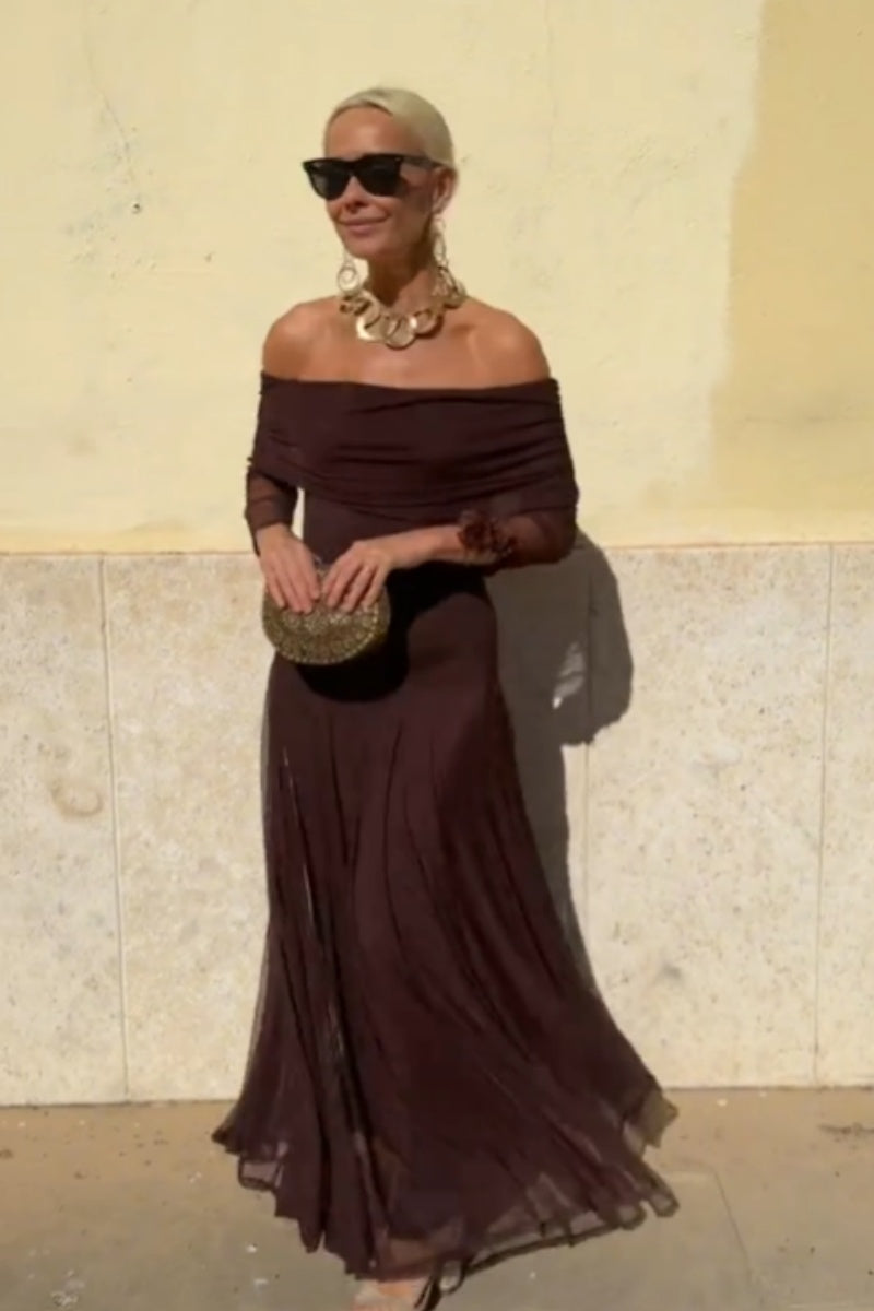 Dried Rose Maxi Dress