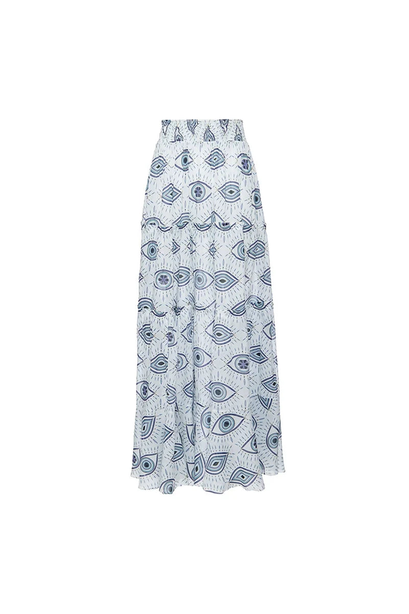Evil Eye Print One-Piece Swimsuit