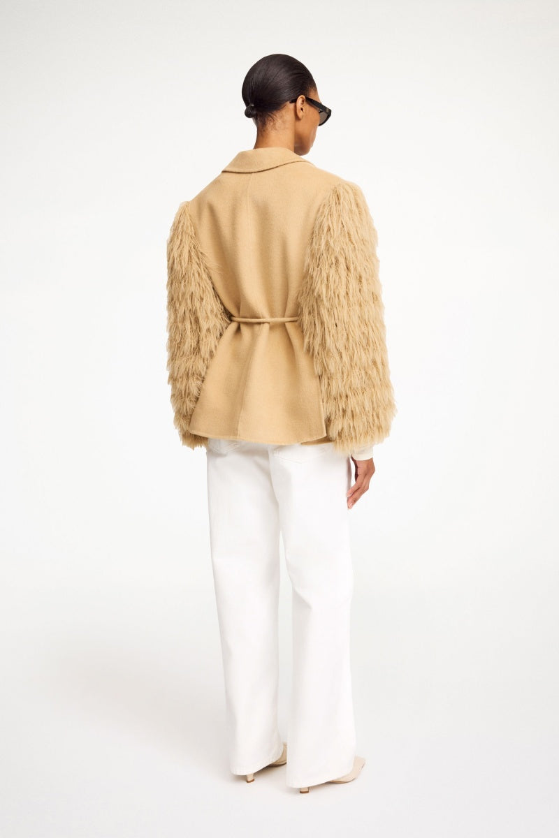 Fringed Tie Suit Coat