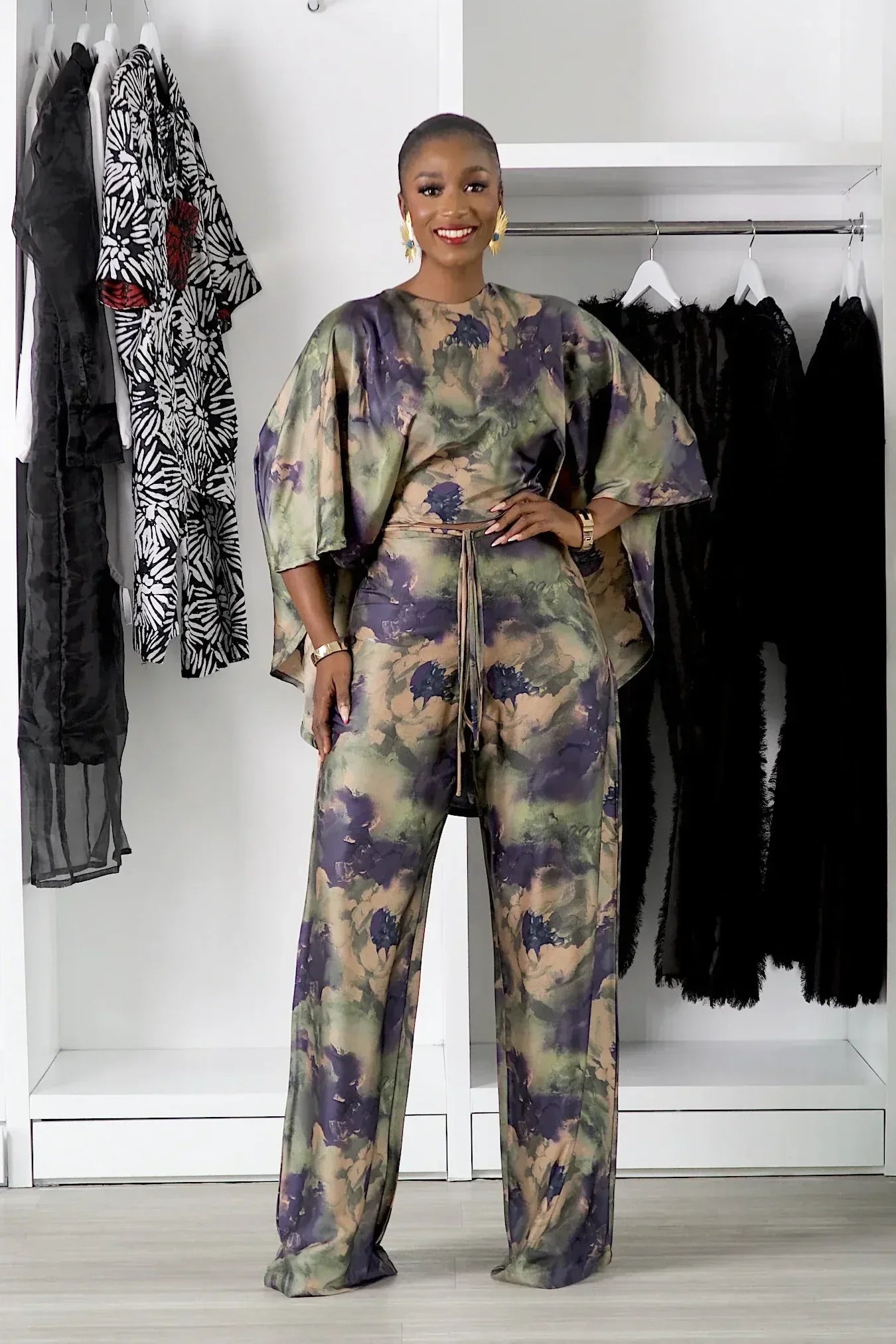 Zora Bukse Sett - Mørk Blandning