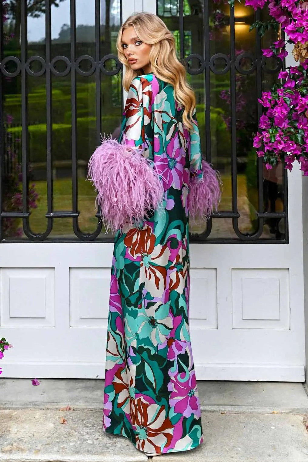 Robe longue Sian - Rouille