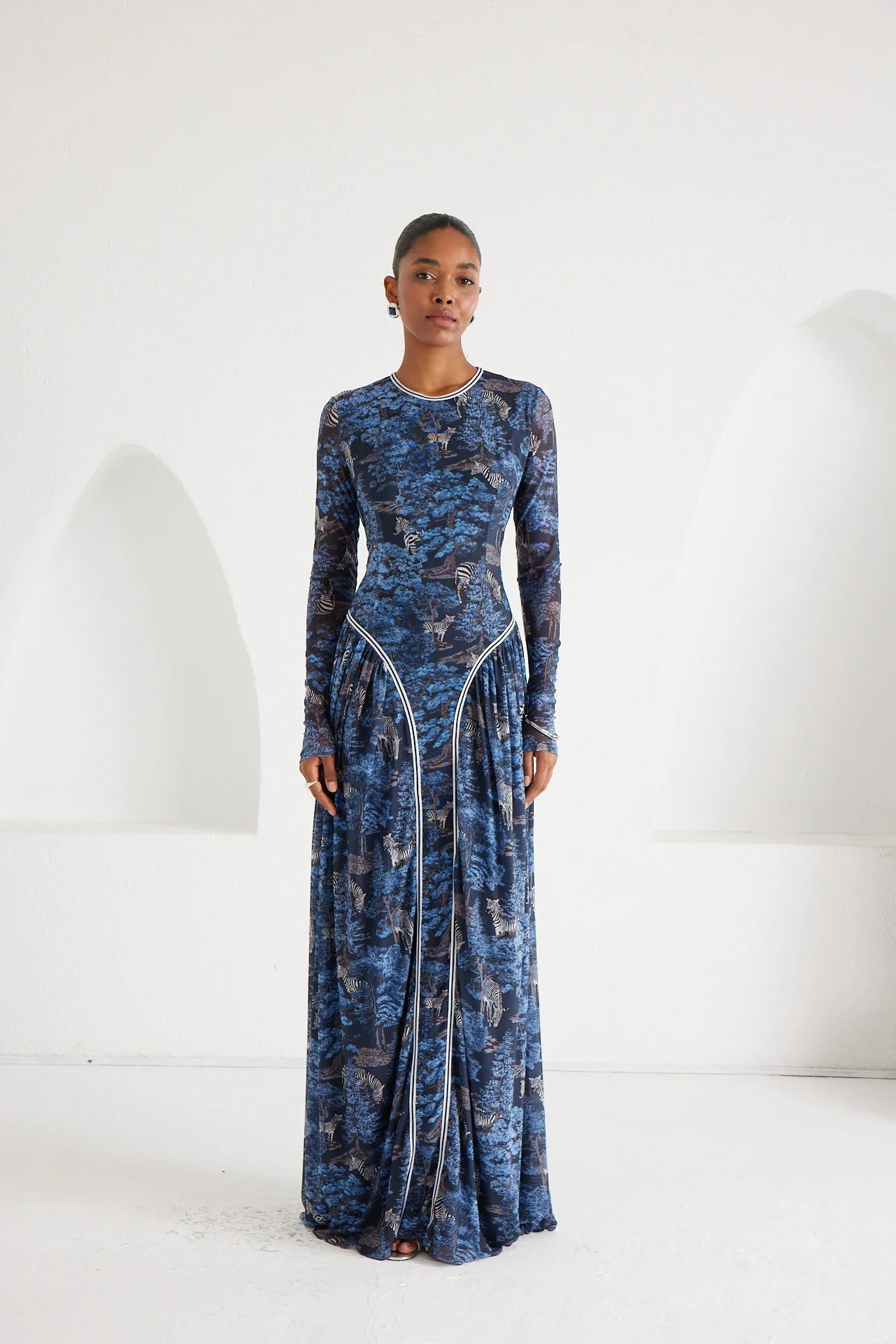 Zebra Dream Maxi Dress