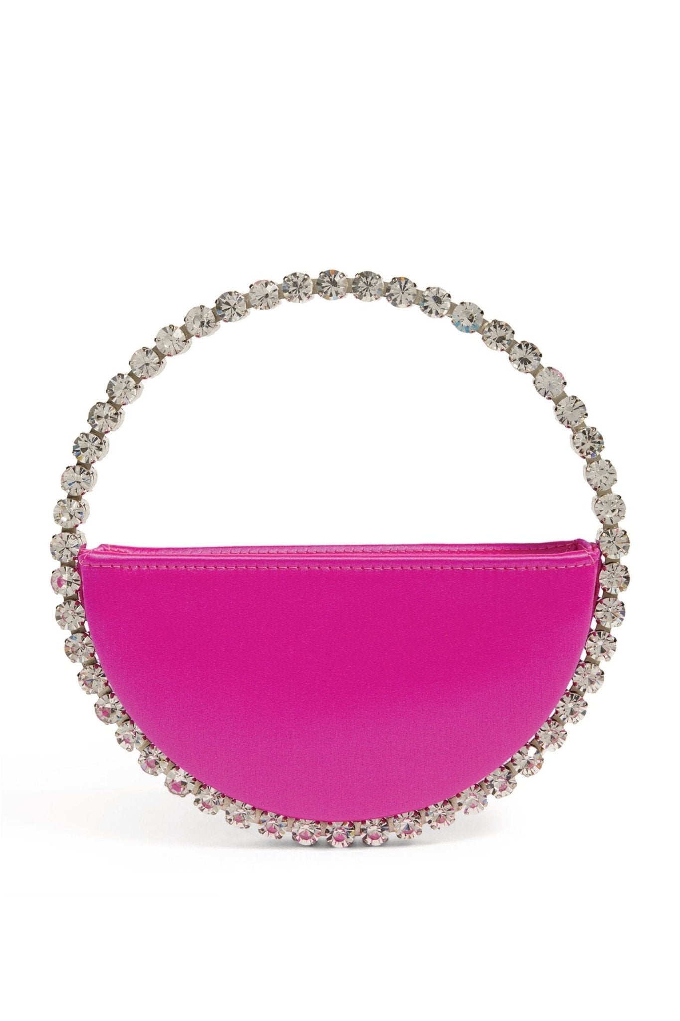 Madge Diamante Loop Satin Bag-Sunfere